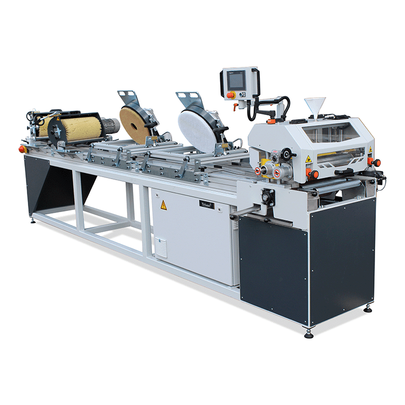 Trivec ALL-IN-ONE afwerkingslijn voor houten vloeren