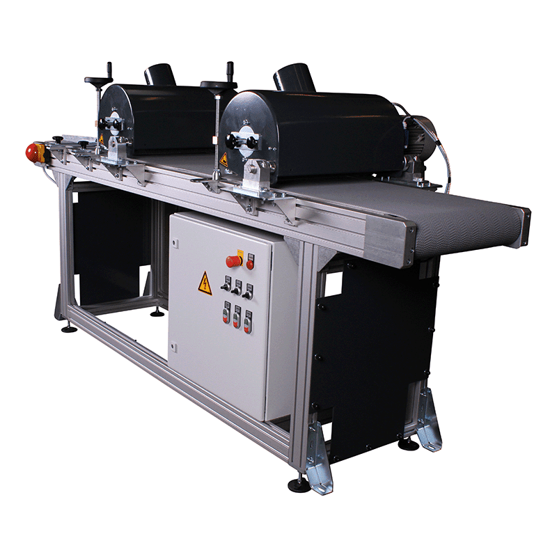 Brush sanding machine