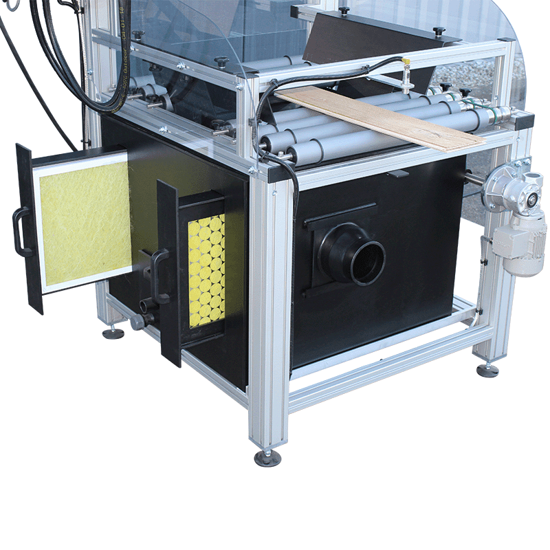 Reactive-stain-sprayer-filters