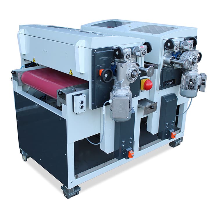 Double roller coater