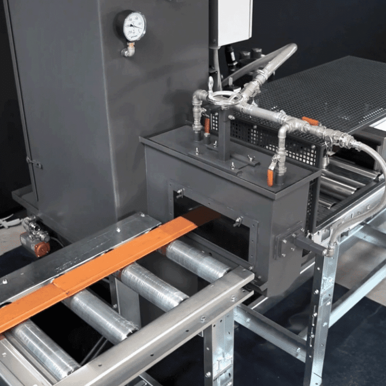 Vacuum Coating Machine in action