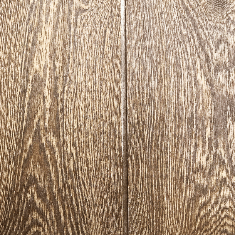 Reactive stain brushed parquet flooring Reactive stain brushed parquet flooring